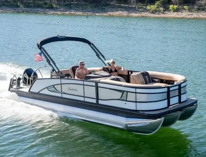 Grand Lake boat rentals with Barletta Aria tritoon