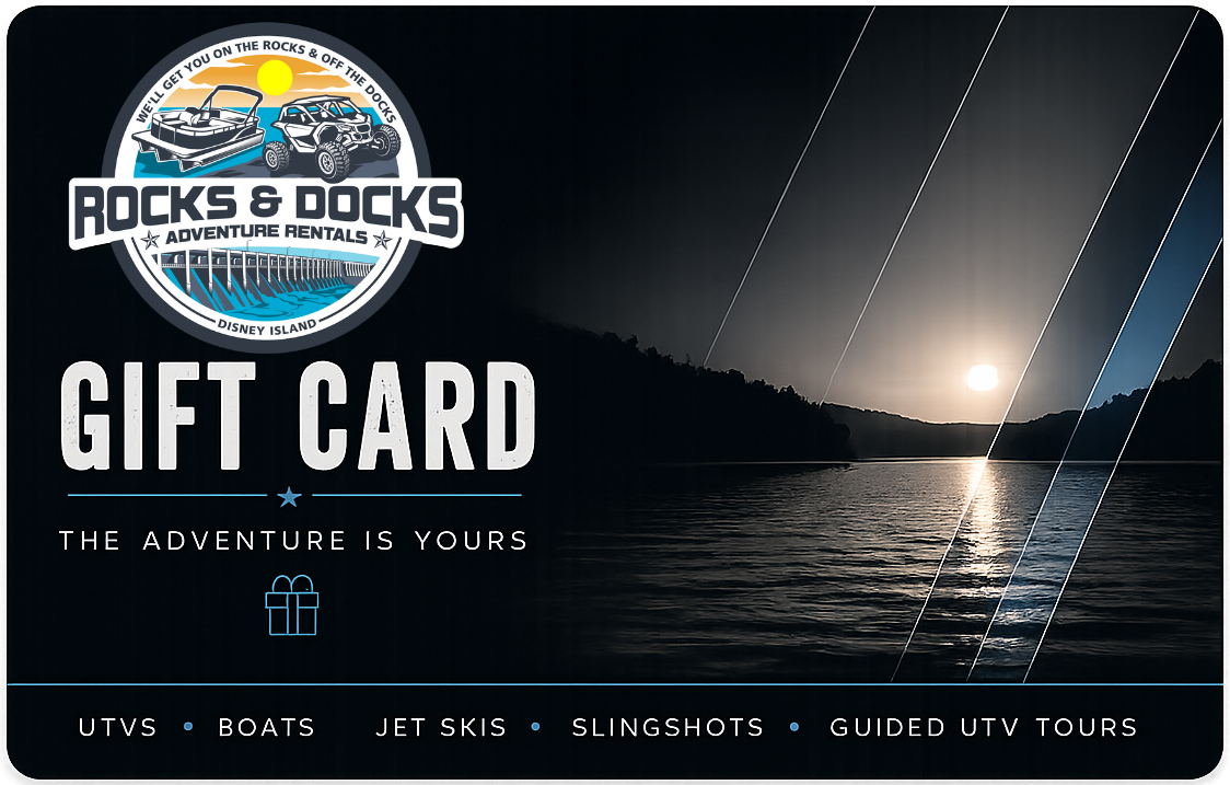 Rocks & Docks Gift Card, Grand Lake, Oklahoma
